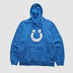Indianapolis Colts Reebok 2000s Hooded Pullover Sweatshirt - Blue Vintage online