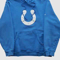 Indianapolis Colts Reebok 2000s Hooded Pullover Sweatshirt - Blue Vintage online