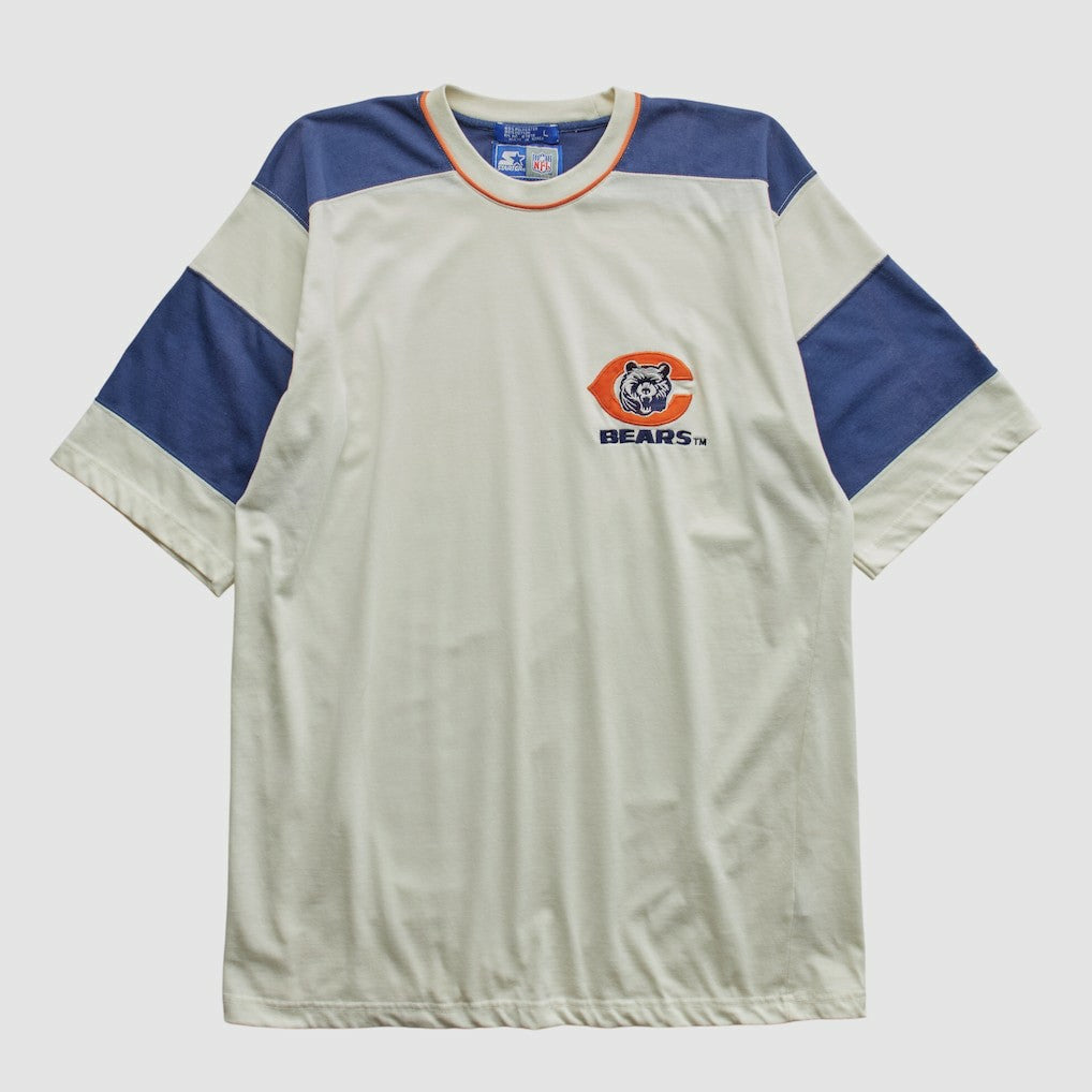 Chicago Bears Starter 90s T-shirt - White Vintage discount