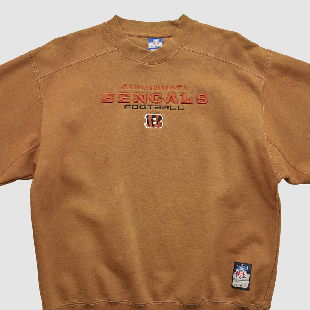 Cincinnati Bengals NFL 2000s Pullover Sweatshirt - Clay Vintage cheap