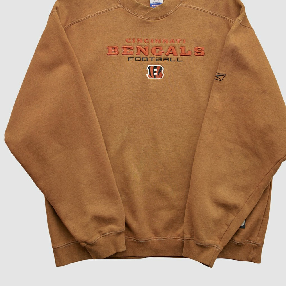 Cincinnati Bengals NFL 2000s Pullover Sweatshirt - Clay Vintage cheap