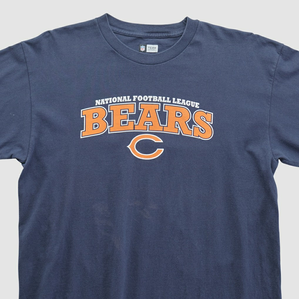 Chicago Bears NFL 2010s Long Sleeve T-shirt - Navy Vintage sale