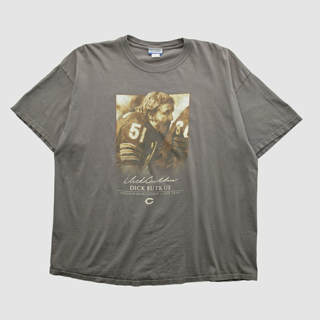 Dick Butkus Reebok 2000s T-shirt - Tan Vintage cheap