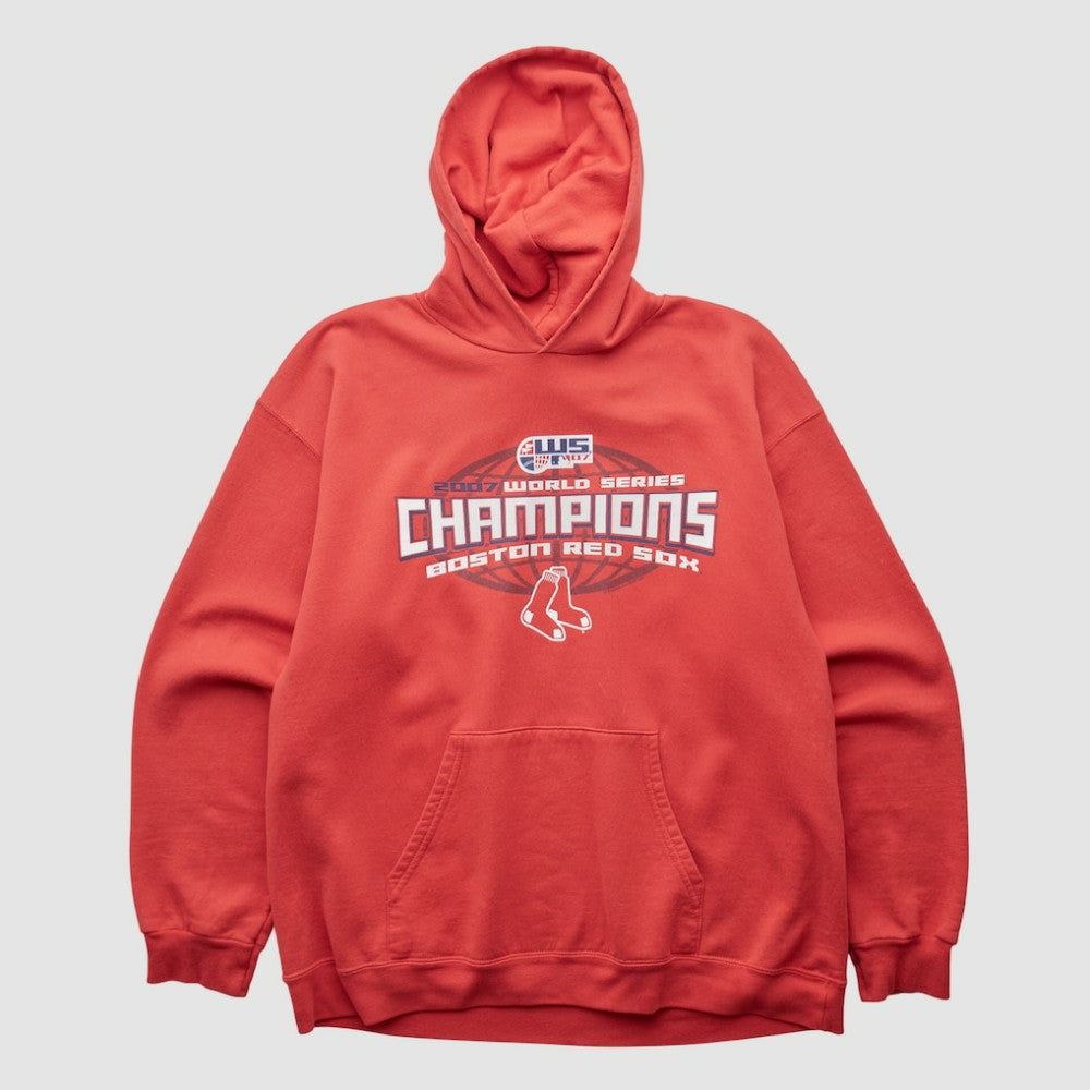 World Series CSA 2007 Hooded Pullover Sweatshirt Red Vintage