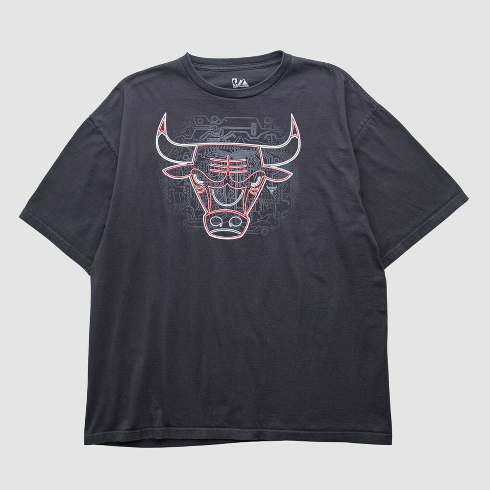 Chicago Bulls Majestic 2000s T-shirt sale - Black Vintage cheap