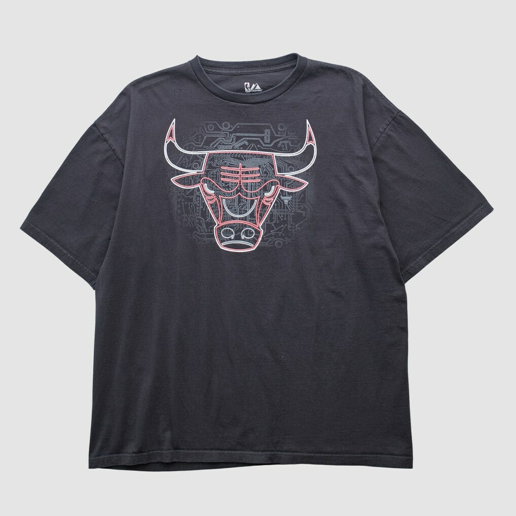 Chicago Bulls Majestic 2000s T-shirt sale - Black Vintage cheap