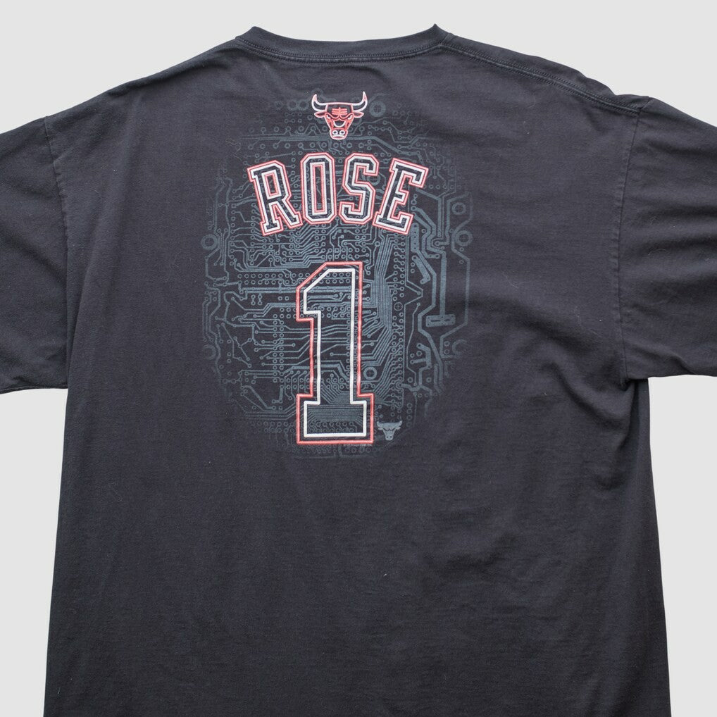 Chicago Bulls Majestic 2000s T-shirt sale - Black Vintage cheap