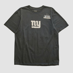 New York Giants Reebok 2010 T-shirt - Black Vintage for sale