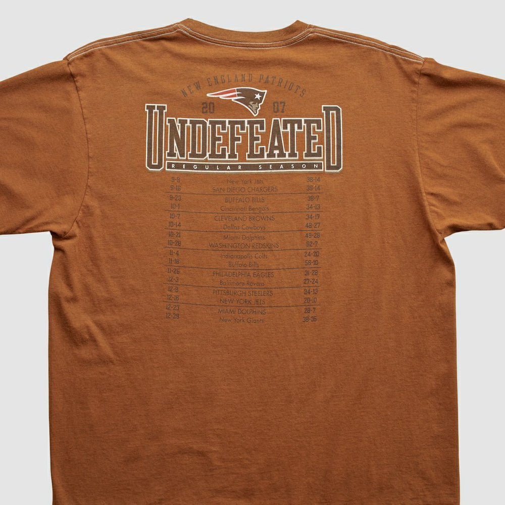 New England Patriots Reebok 2007 T-shirt - Clay Vintage online