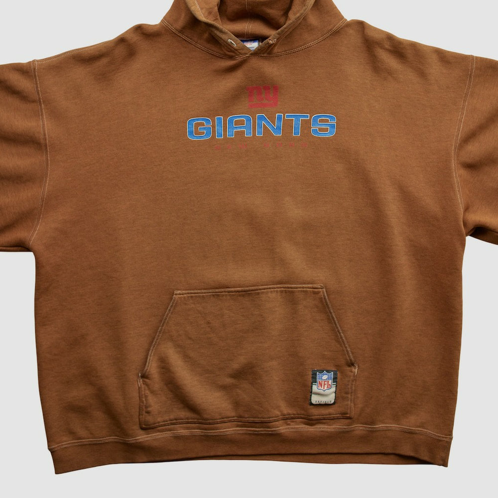 New York Giants Reebok 2000s Hooded Pullover Sweatshirt - Clay Vintage for sale