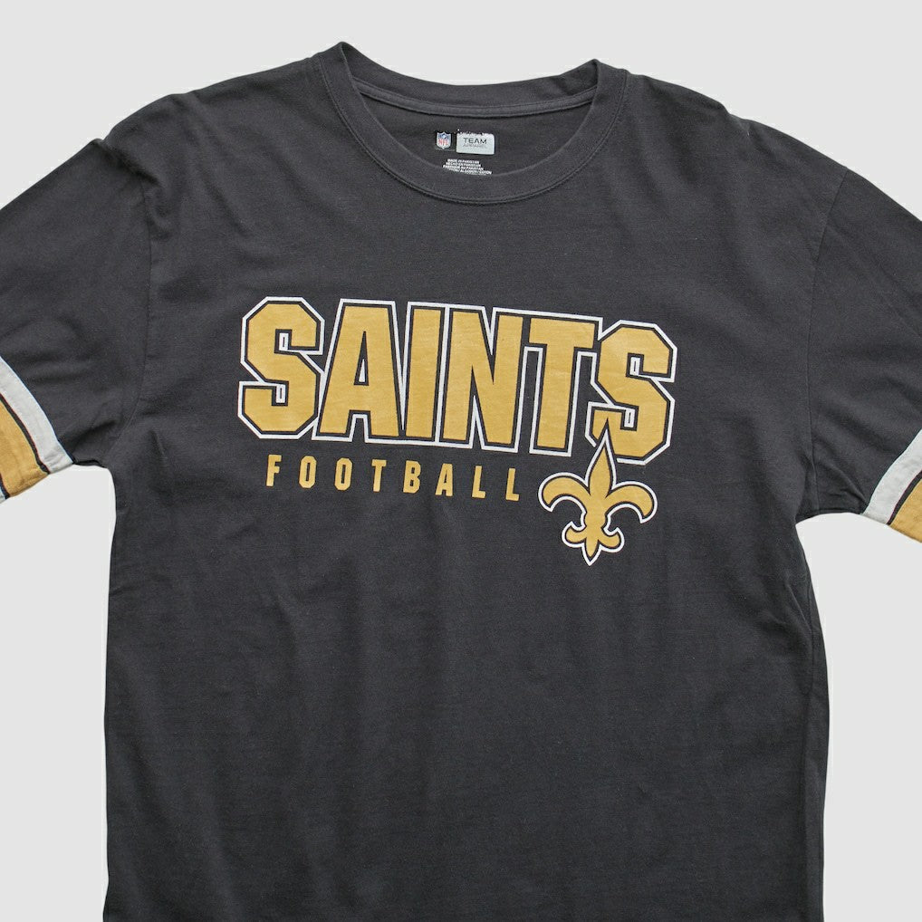 New Orleans Saints NFL 2010s Long Sleeve T-shirt - Black Vintage online