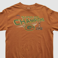 Super Bowl Champions XLV Alstyle 2011 Long Sleeve T-shirt - Clay Vintage on sale