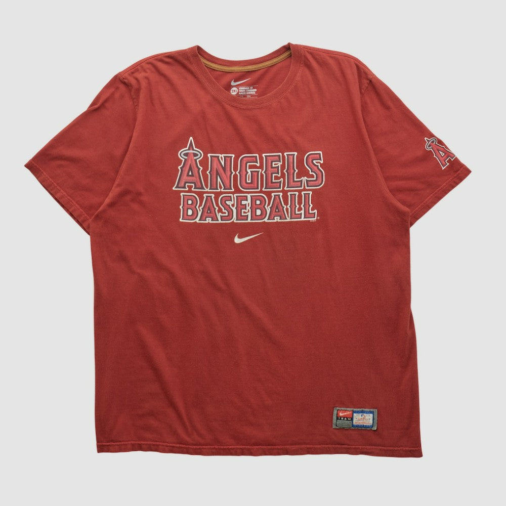 Los Angeles Angels 2010s T-shirt Maroon Vintage
