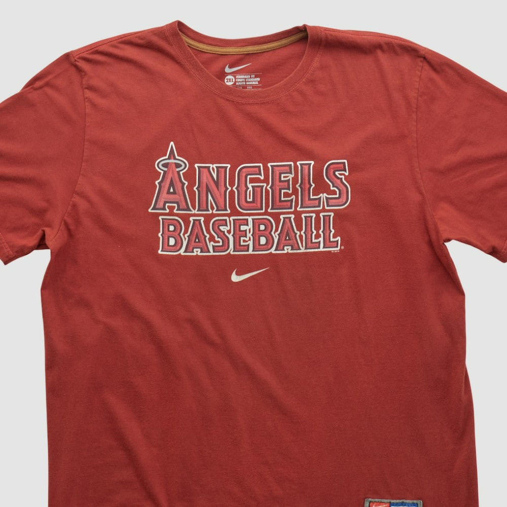 Los Angeles Angels 2010s T-shirt Maroon Vintage