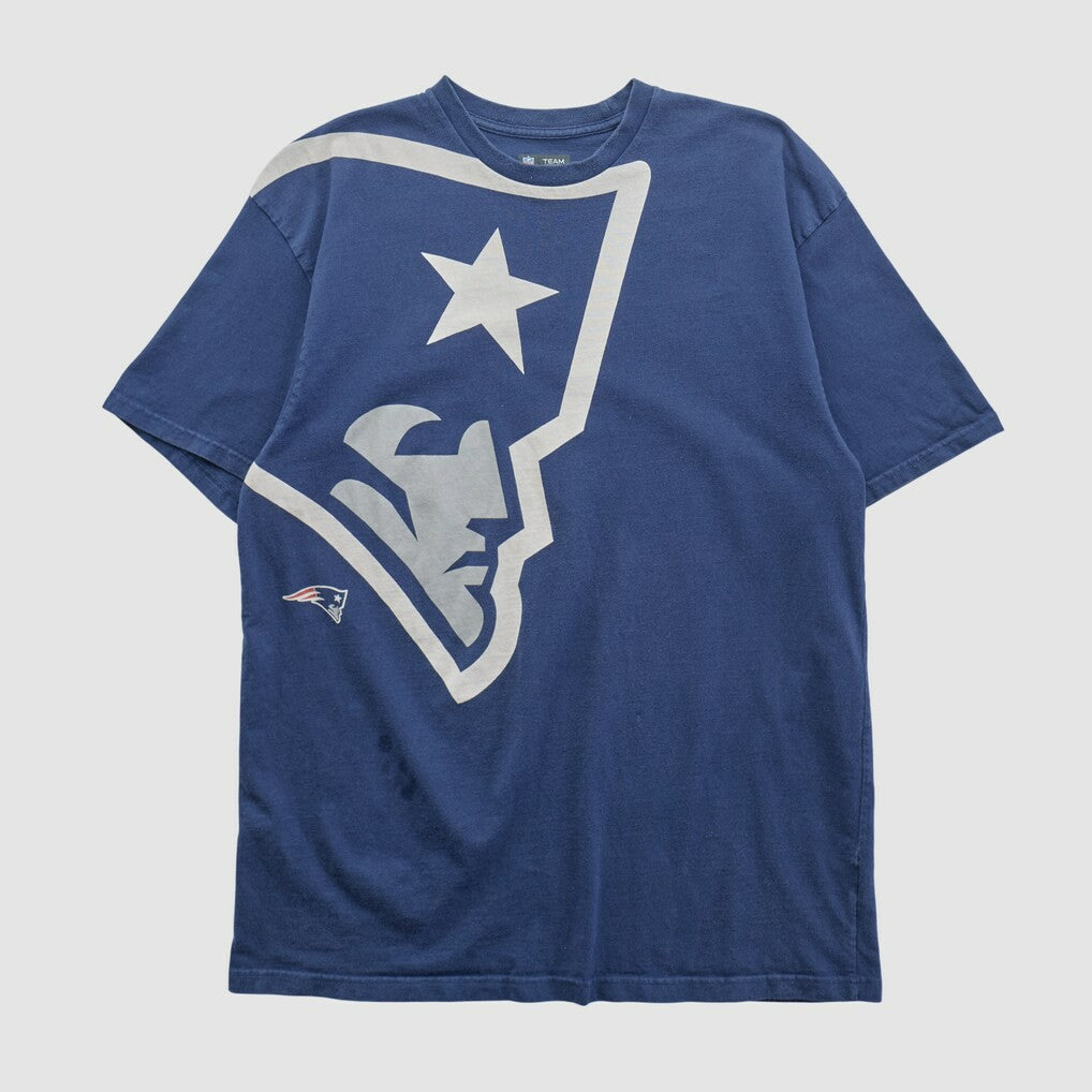 New England Patriots NFL 2000s T-shirt - Navy Vintage outlet