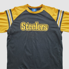 Pittsburgh Steelers Reebok 2000s Long Sleeve T-shirt - Black Vintage online
