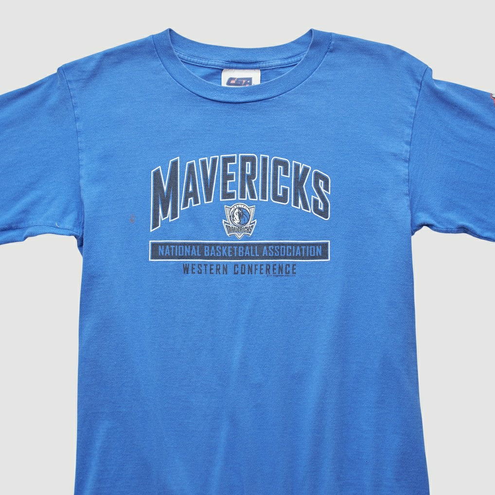 Dallas Mavericks CSA 2000s Long Sleeve T-shirt sale - Blue Vintage shop