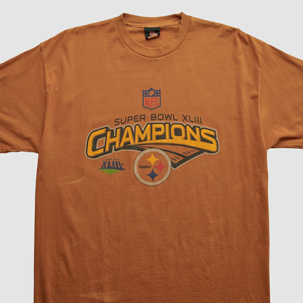 Pittsburgh Steelers NFL 2009 T-shirt - Clay Vintage sale