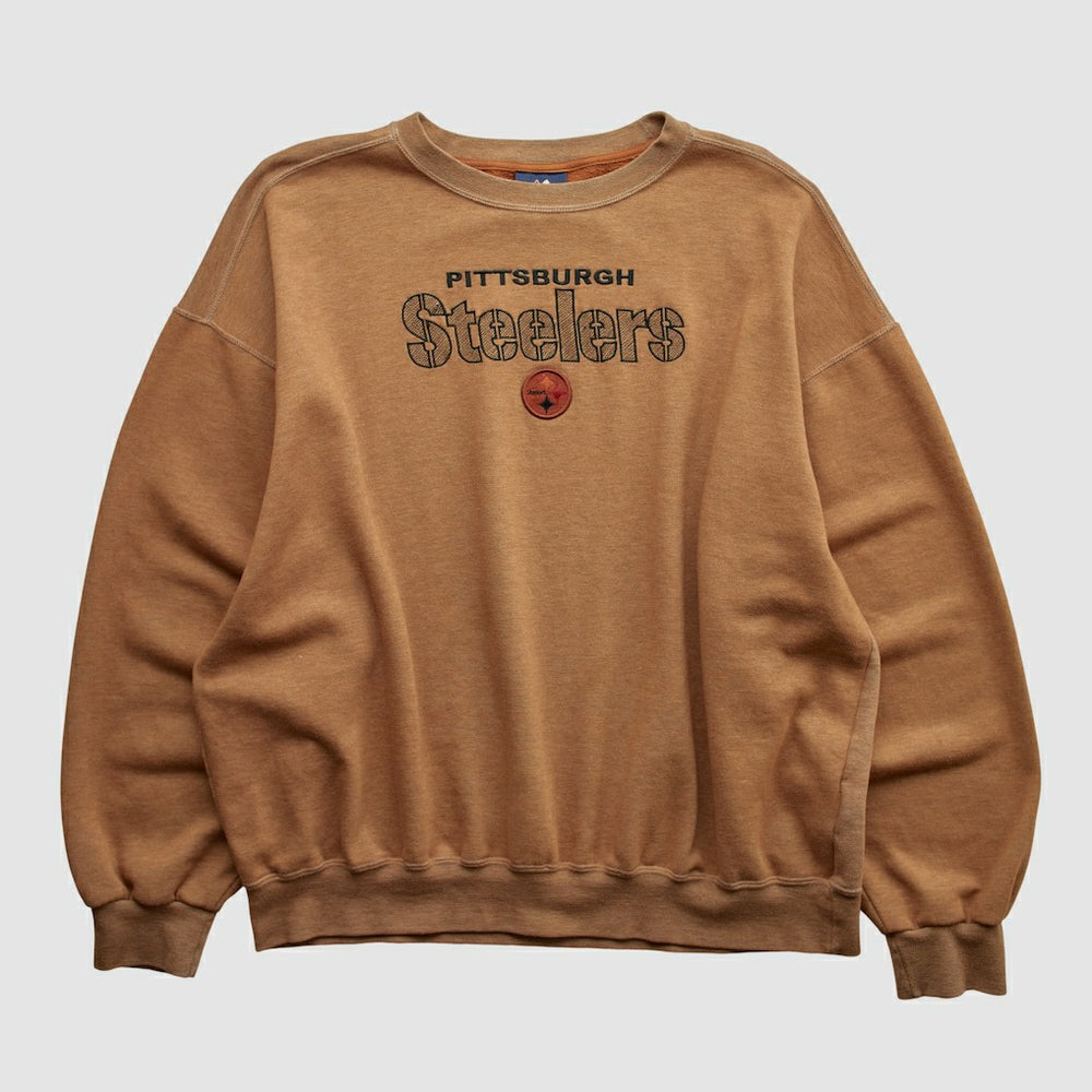 Pittsburgh Steelers Majestic 2000s Pullover Sweatshirt - Clay Vintage on sale