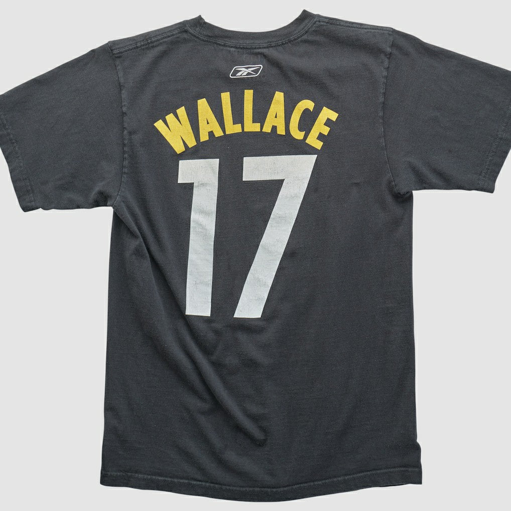 Pittsburgh Steelers Reebok 2000s T-shirt - Black Vintage for sale