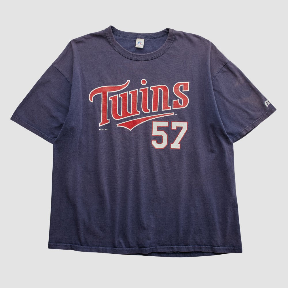 Minnesota Twins Russell 2003 T-shirt Navy Vintage