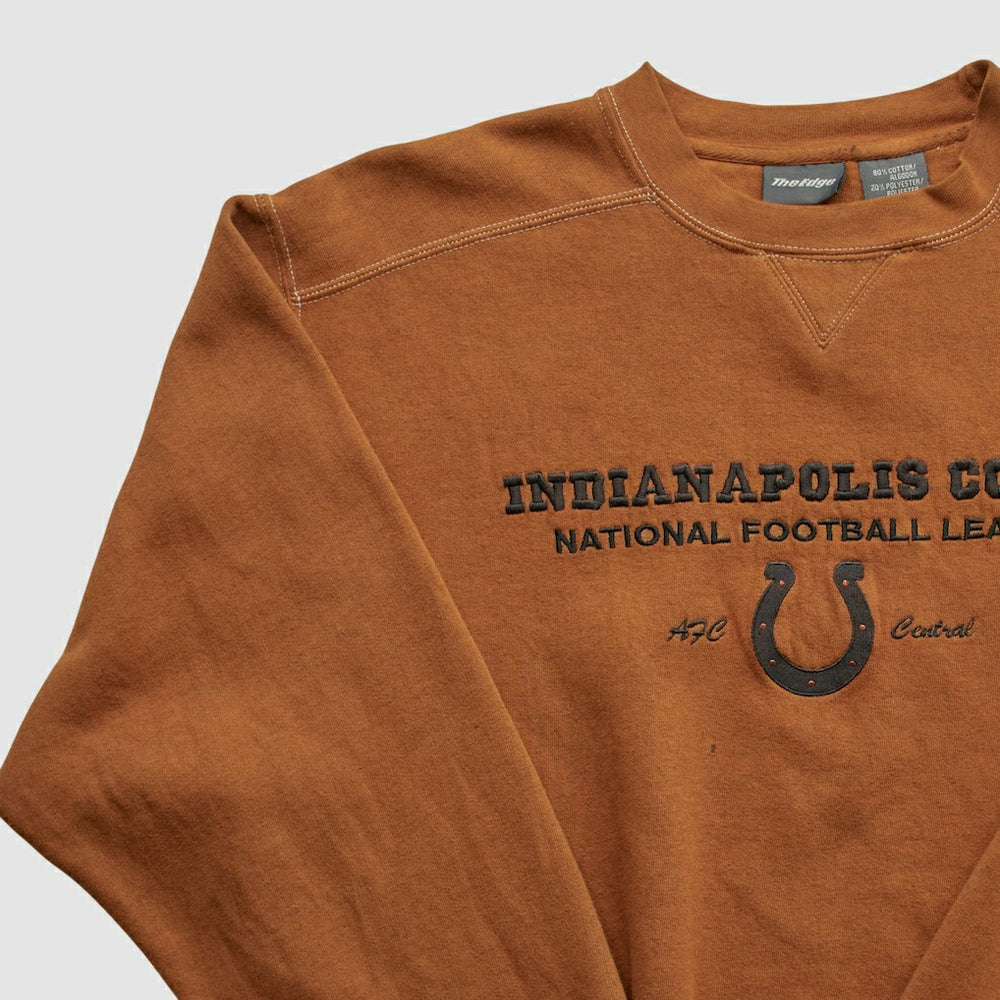 Indianapolis Colts The Edge 2000s Pullover Sweatshirt - Clay Vintage for sale