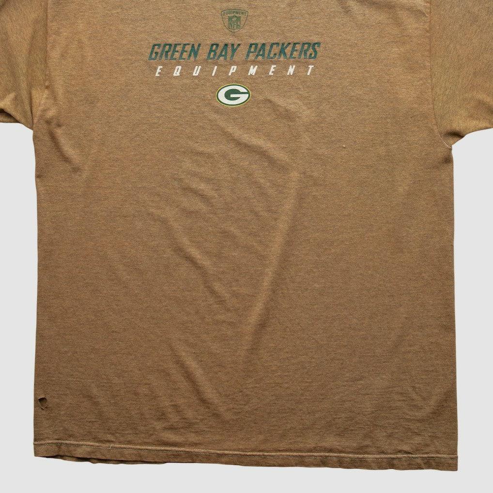 Green Bay Packers Reebok 2000s T-shirt - Clay Vintage cheap