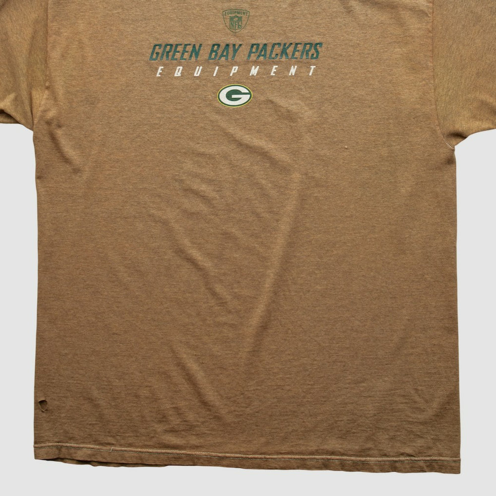 Green Bay Packers Reebok 2000s T-shirt - Clay Vintage cheap