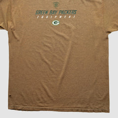 Green Bay Packers Reebok 2000s T-shirt - Clay Vintage cheap