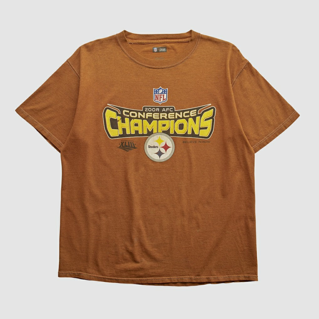 Pittsburgh Steelers NFL 2008 T-shirt - Clay Vintage outlet