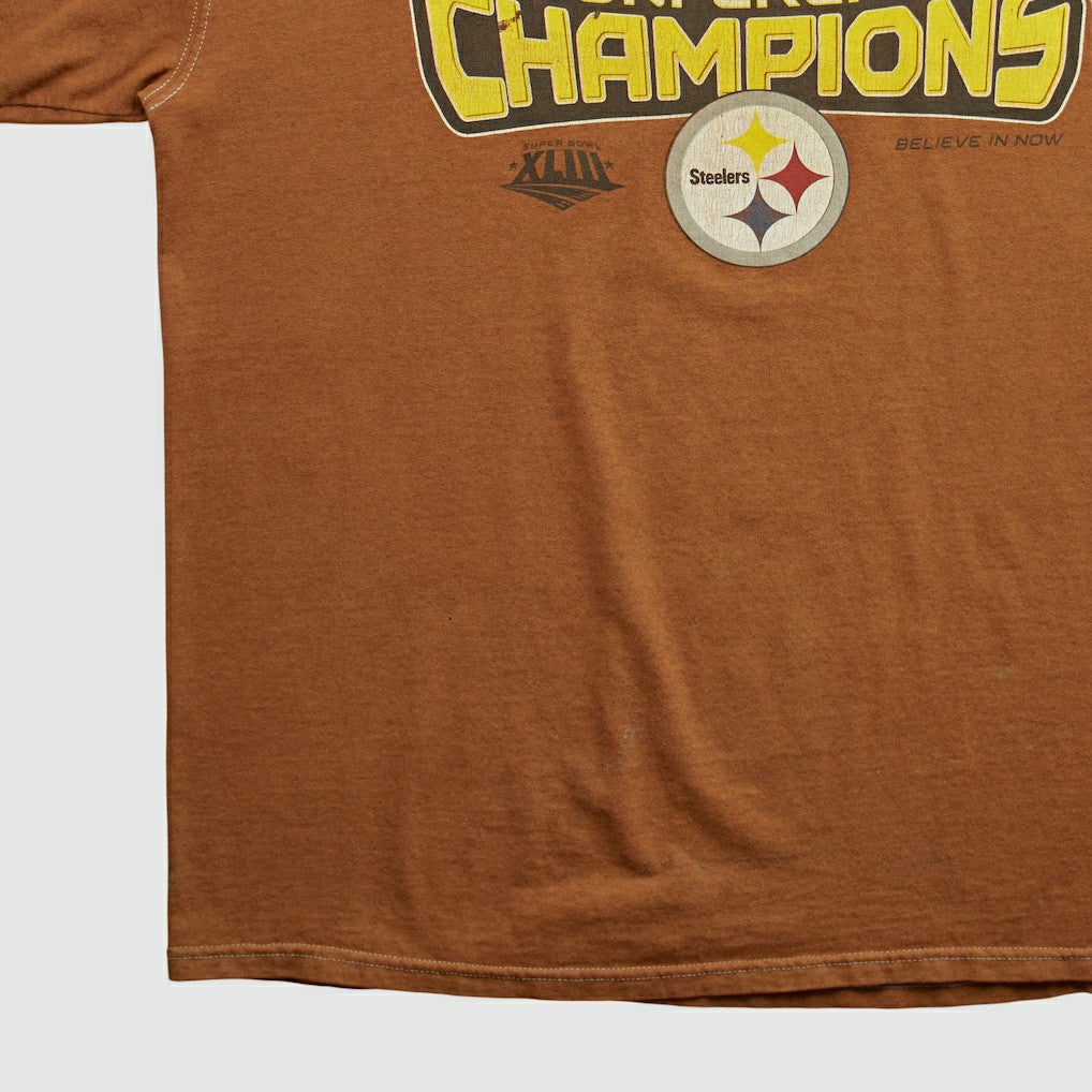 Pittsburgh Steelers NFL 2008 T-shirt - Clay Vintage outlet