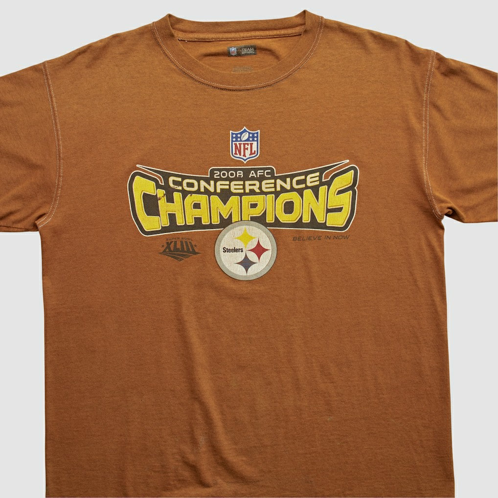 Pittsburgh Steelers NFL 2008 T-shirt - Clay Vintage outlet