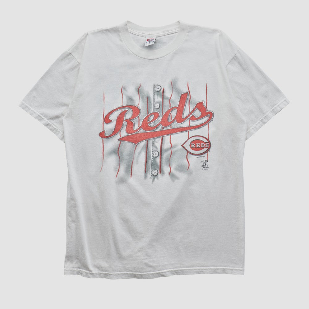 Cincinnati Reds True Fan 2000 T-shirt White Vintage