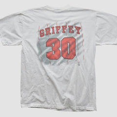 Cincinnati Reds True Fan 2000 T-shirt White Vintage