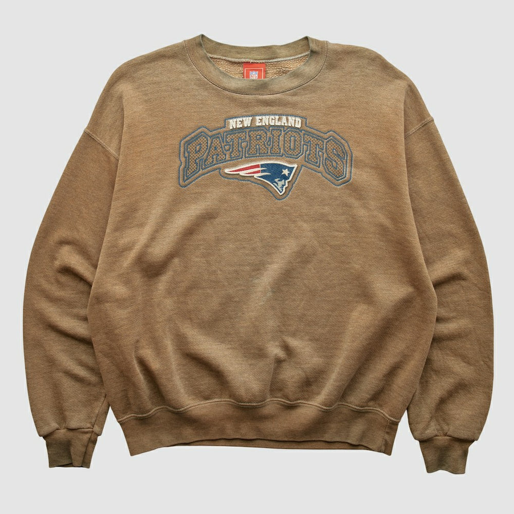 New England Patriots NFL 2000s Pullover Sweatshirt - Clay Vintage online