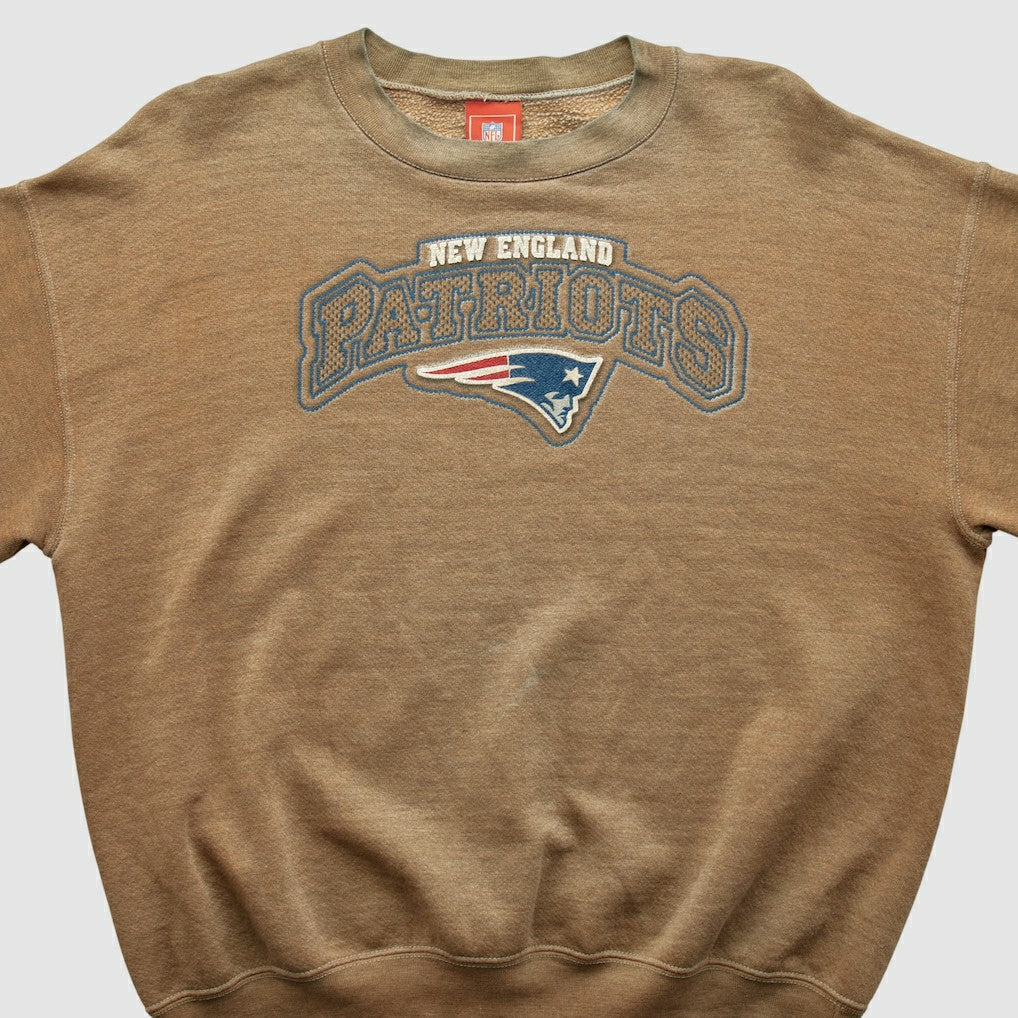 New England Patriots NFL 2000s Pullover Sweatshirt - Clay Vintage online