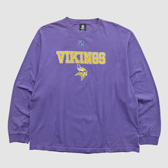 Minnesota Vikings NFL 2010s Long Sleeve T-shirt - Purple Vintage for sale