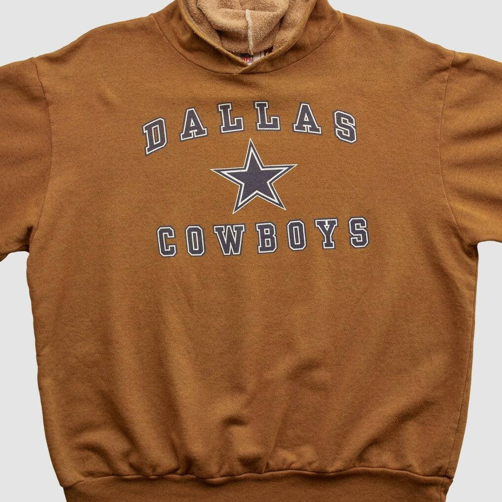 Dallas Cowboys NFL 2010s Hooded Pullover Sweatshirt - Clay Vintage for sale