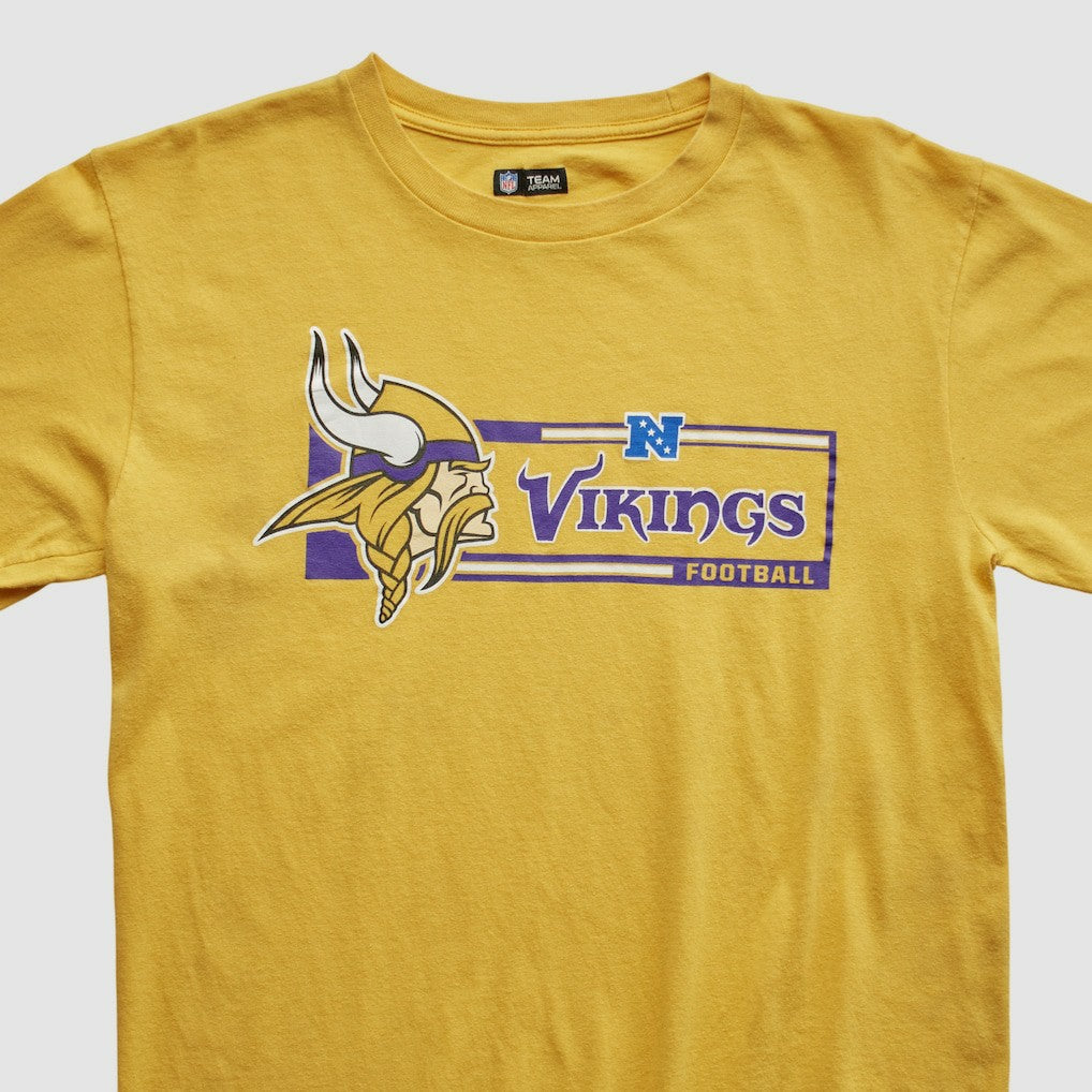 Minnesota Vikings NFL 2010s Long Sleeve T-shirt - Yellow Vintage cheap