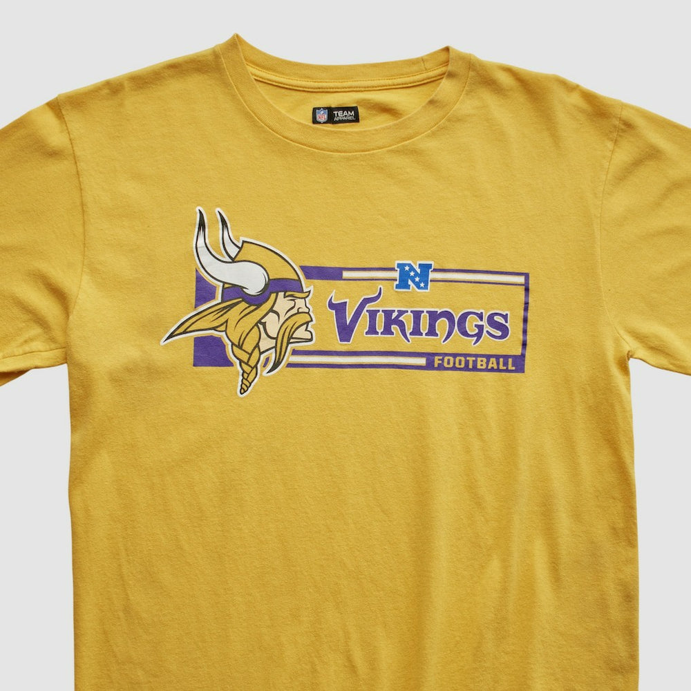 Minnesota Vikings NFL 2010s Long Sleeve T-shirt - Yellow Vintage cheap