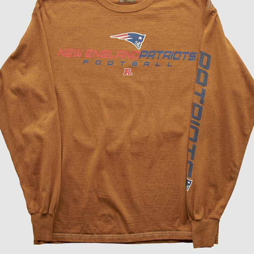 New England Patriots NFL 2000s Long Sleeve T-shirt - Clay Vintage outlet