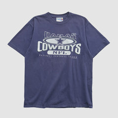 Dallas Cowboys Chalk Line 1996 T-shirt - Navy Vintage for sale