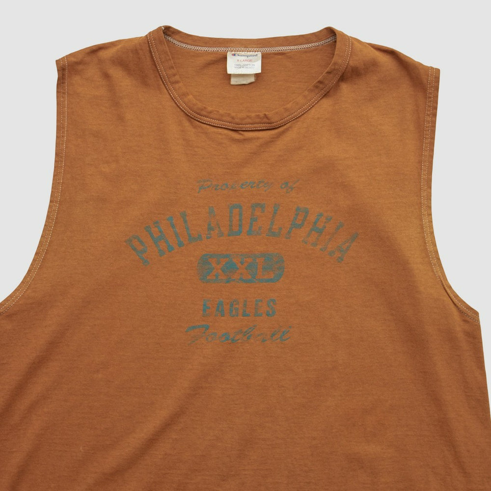 Philadelphia Eagles Champion 90s Tank - Clay Vintage cheap