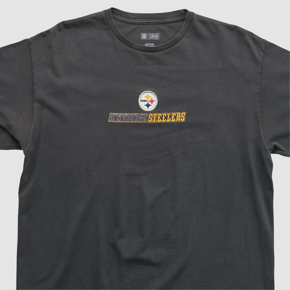 Pittsburgh Steelers NFL 2010s T-shirt - Charcoal Vintage cheap