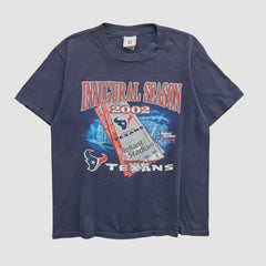 Houston Texans NFL 2002 T-shirt - Navy Vintage for sale