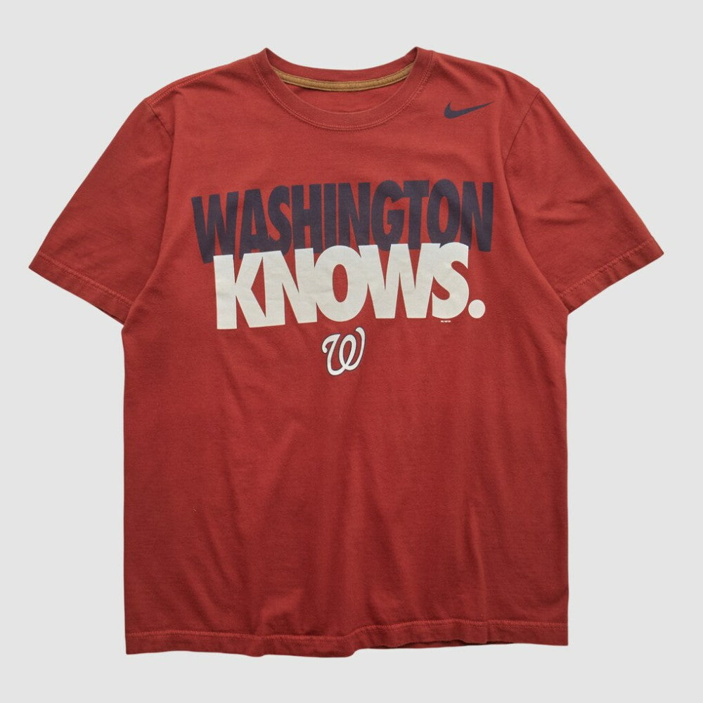 Washington Nationals 2010s T-shirt Maroon Vintage