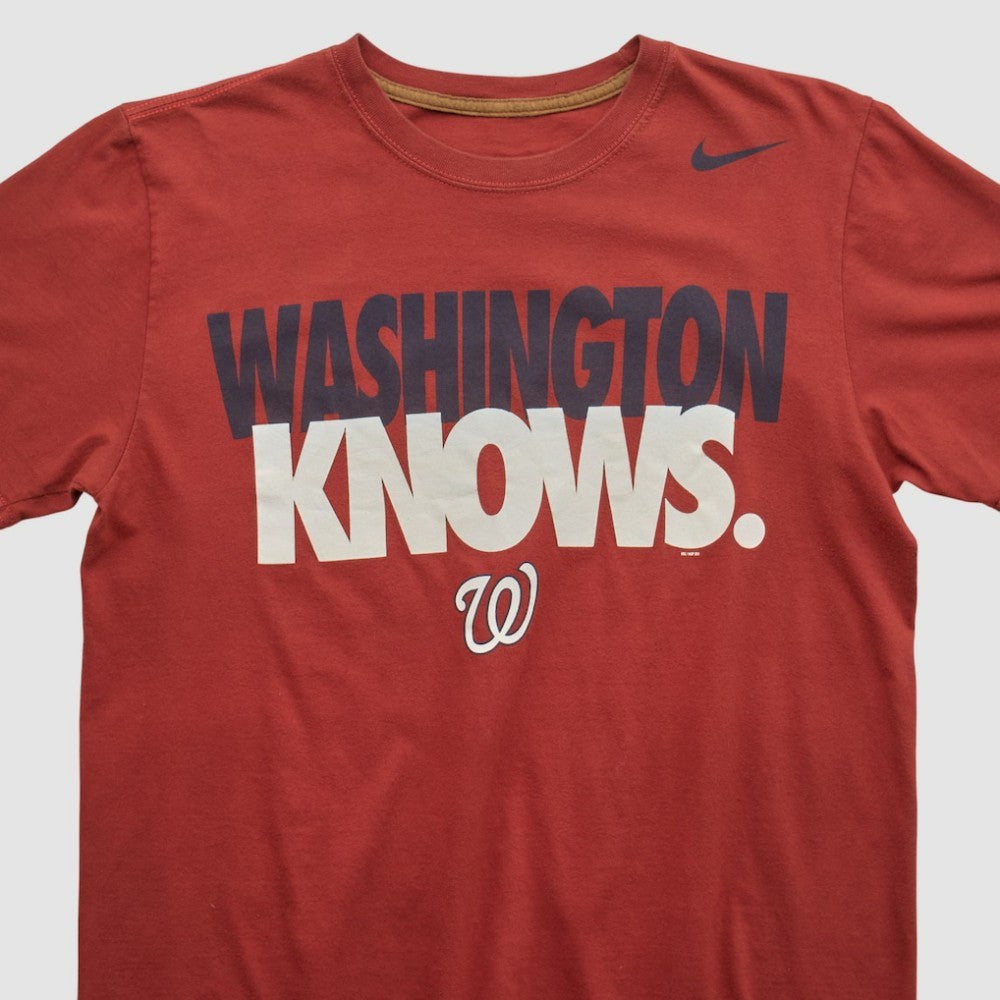 Washington Nationals 2010s T-shirt Maroon Vintage