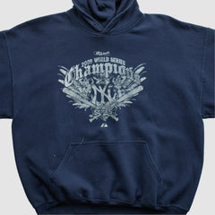 World Series Gildan 2009 Hooded Pullover Sweatshirt Navy Vintage