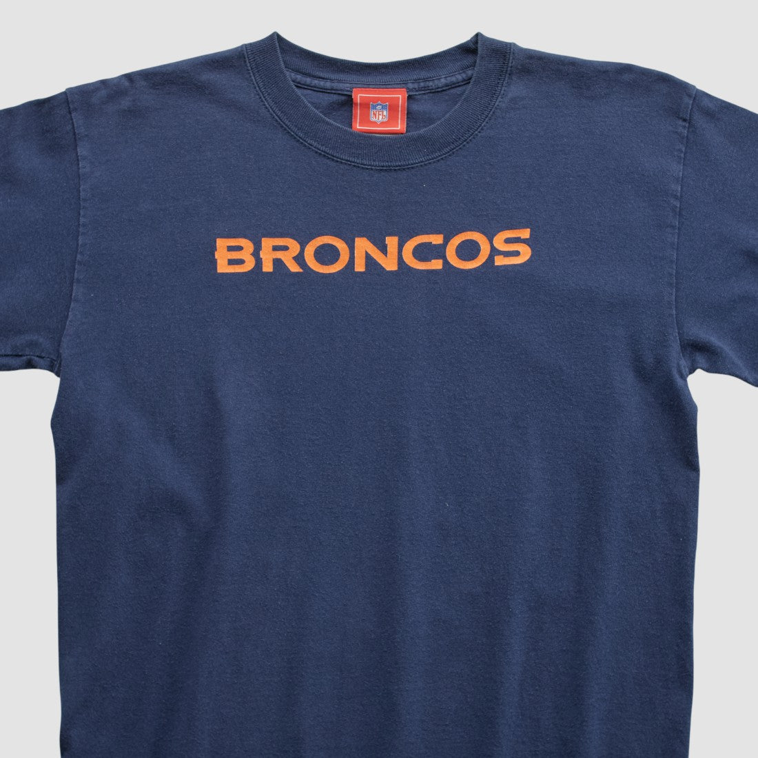Denver Broncos NFL 2000s Long Sleeve T-shirt - Navy Vintage online
