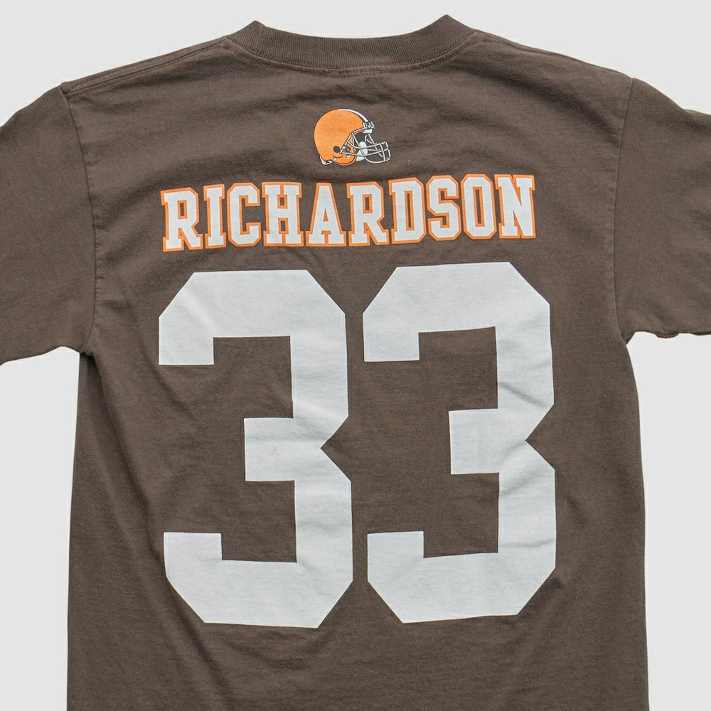 Cleveland Browns NFL 2010s T-shirt - Brown - Yth L Real Vintage sale